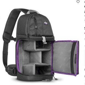 New Camera Sling Backpack Bag with Tag on